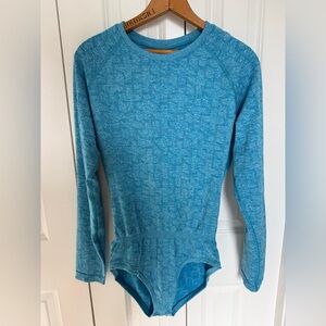 FIGS Performance Seamless blue XL Bodysuit Underscrub